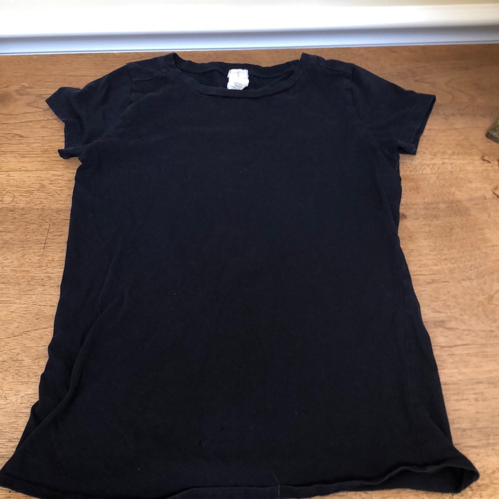 A navy blue shirt